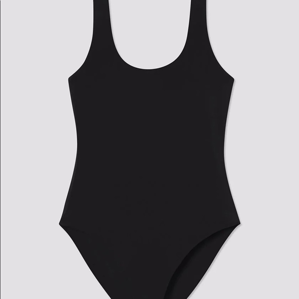 NWT Black One Piece Swim Suit